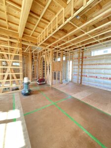 米子市工務店　米子市新築　新築現場　断熱性能　耐震性能　気密性能　可変気密シート　ウルト